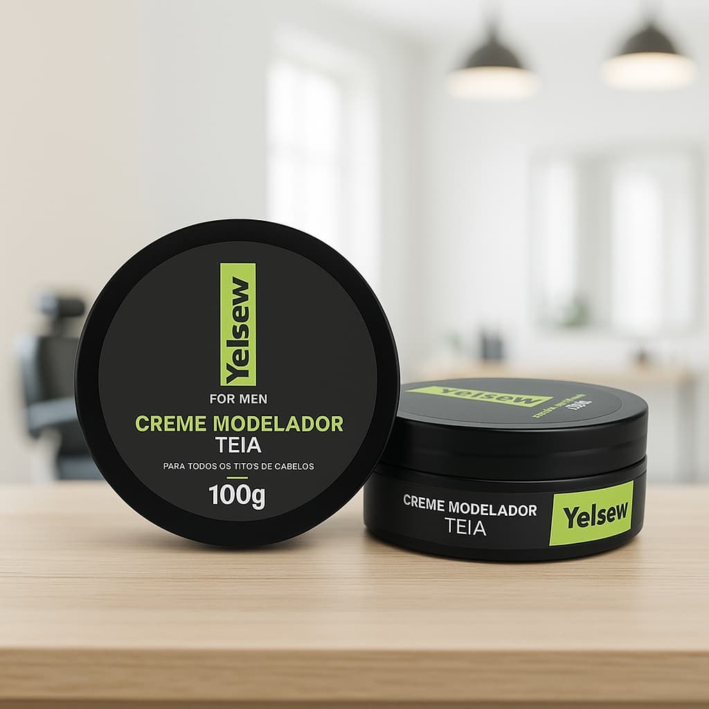 Gel Pasta Modeladora Yelsew Efeito Teia 100g Creme Modelador Capilar