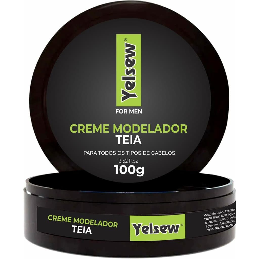 Gel Para Cabelo Yelsew Efeito Teia 100g Pasta Modeladora Creme Capilar