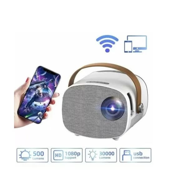 Projetor Portátil Wd Mini 36w 2.4g Espelhamento Yg230