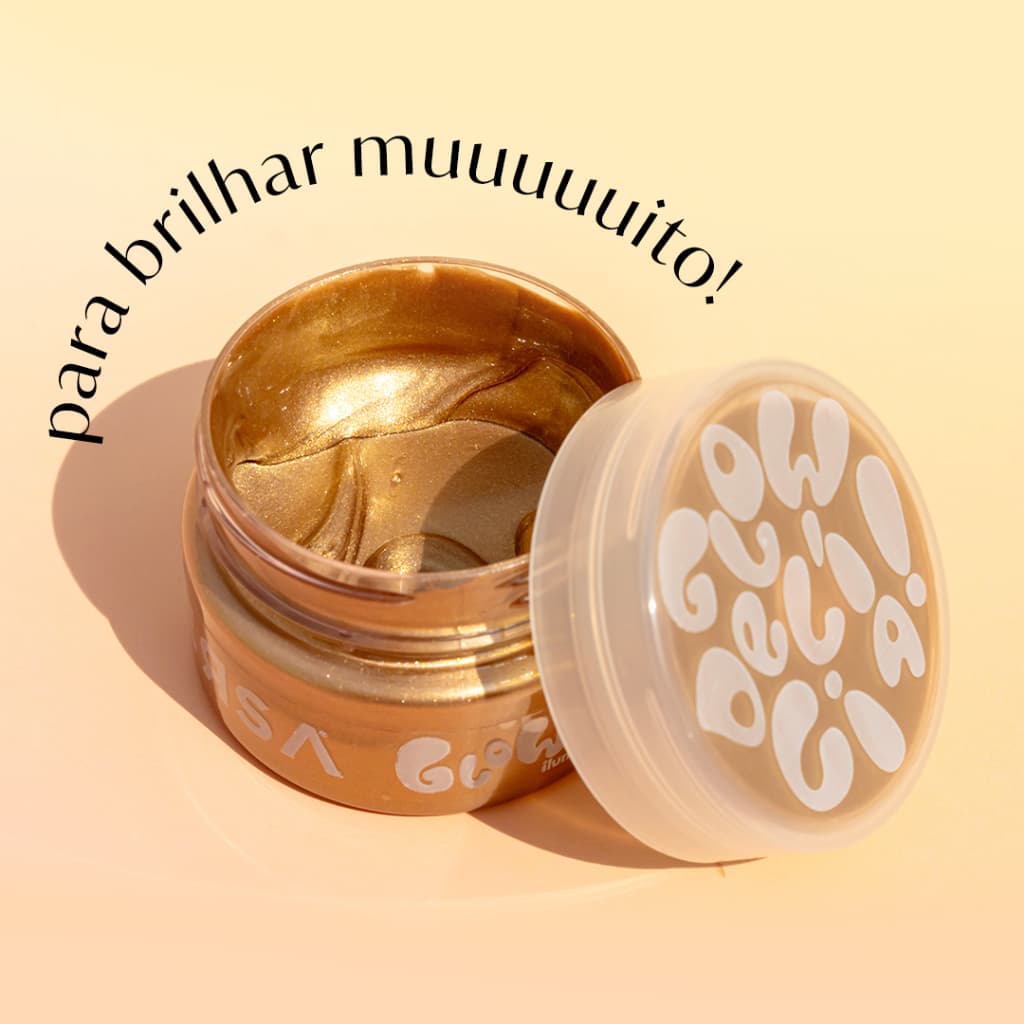 Iluminador Corporal Vegano Glow Delícia ADVERSA