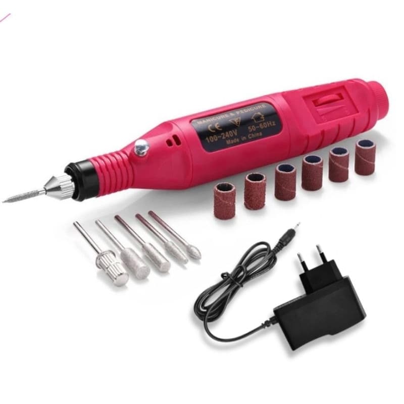 Lixadeira lixa motor de unha elétrico profissional bivolt