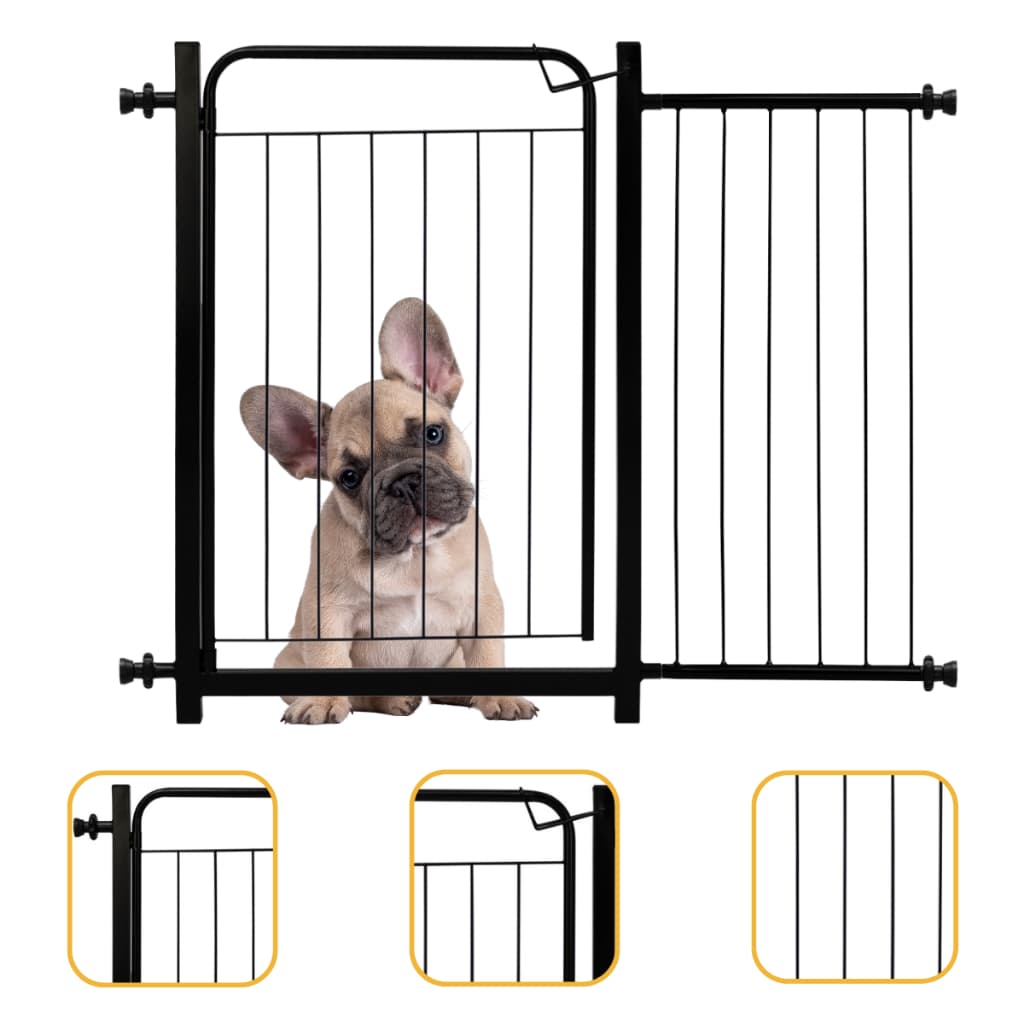 Grade Portão Proteção Pet Cachorro Criança Cães com Extensor 30cm