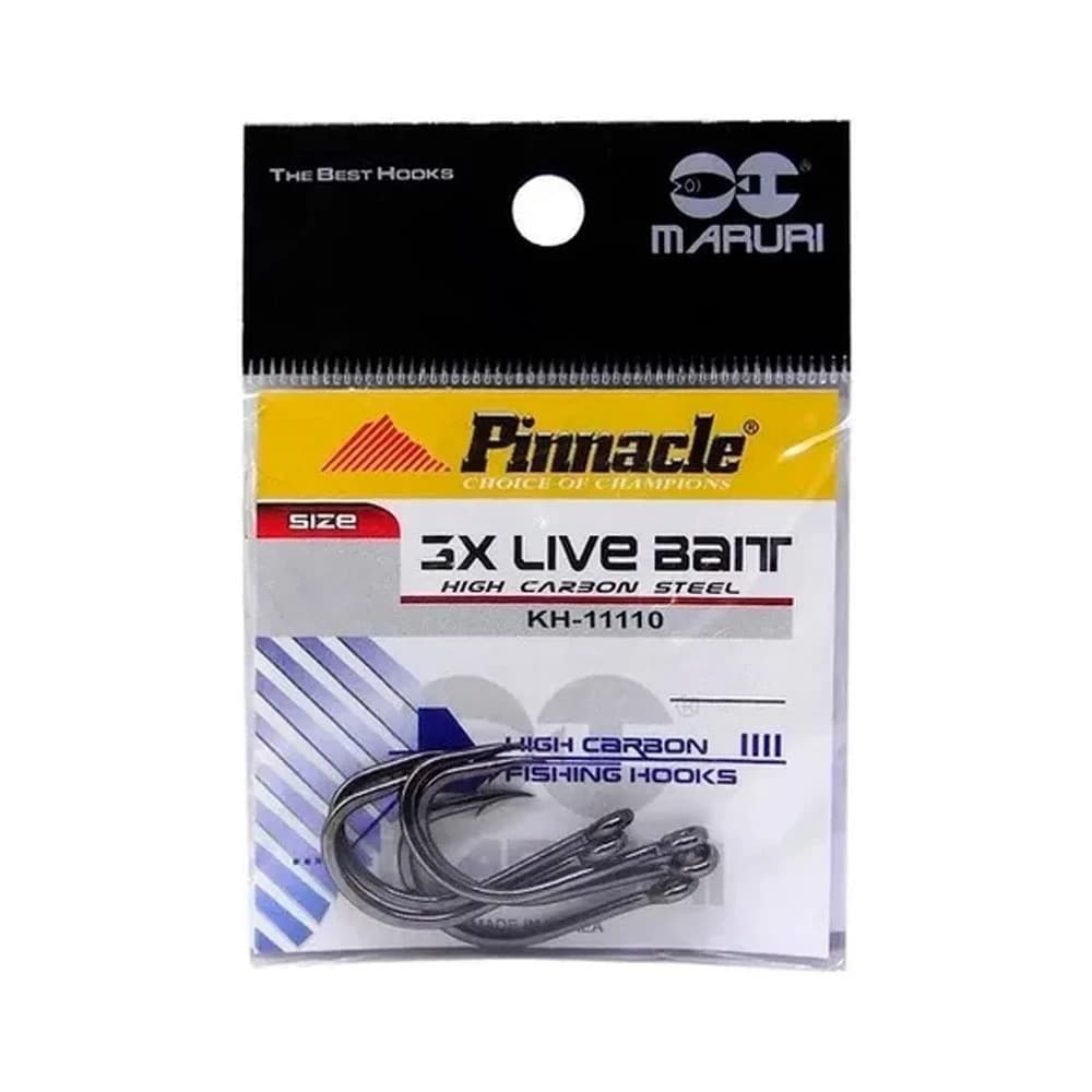 Anzol Maruri Pinnacle 3x Live Bait