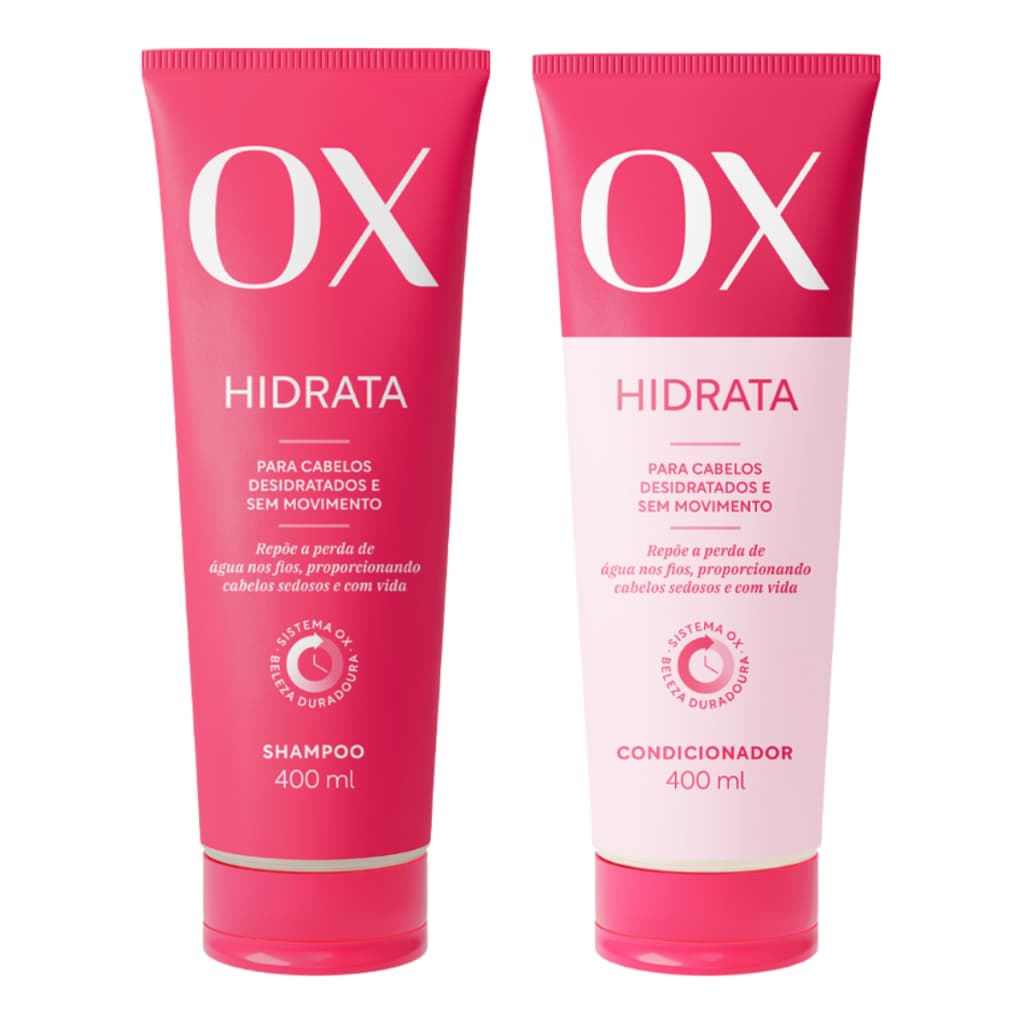 Kit Ox Hidrata Shampoo + Condicionador 400ml