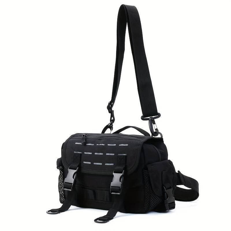 Bolsa Bag Tática Com Sistema Modular Resistente a Agua Cintuta e Transversal com Sistema Modular