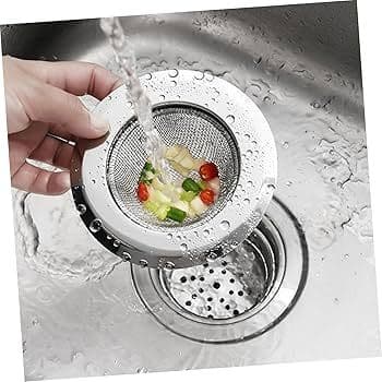 Ralo para pia de cozinha e lavanderia 9,0cm aço inox