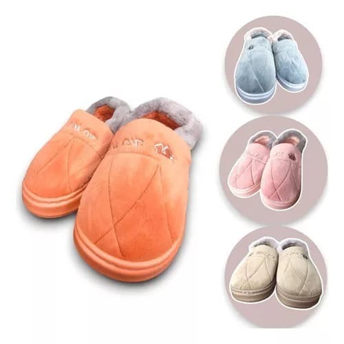 Pantufa Confortável Casa Frio Inverno térmica conforto quente antiderrapante