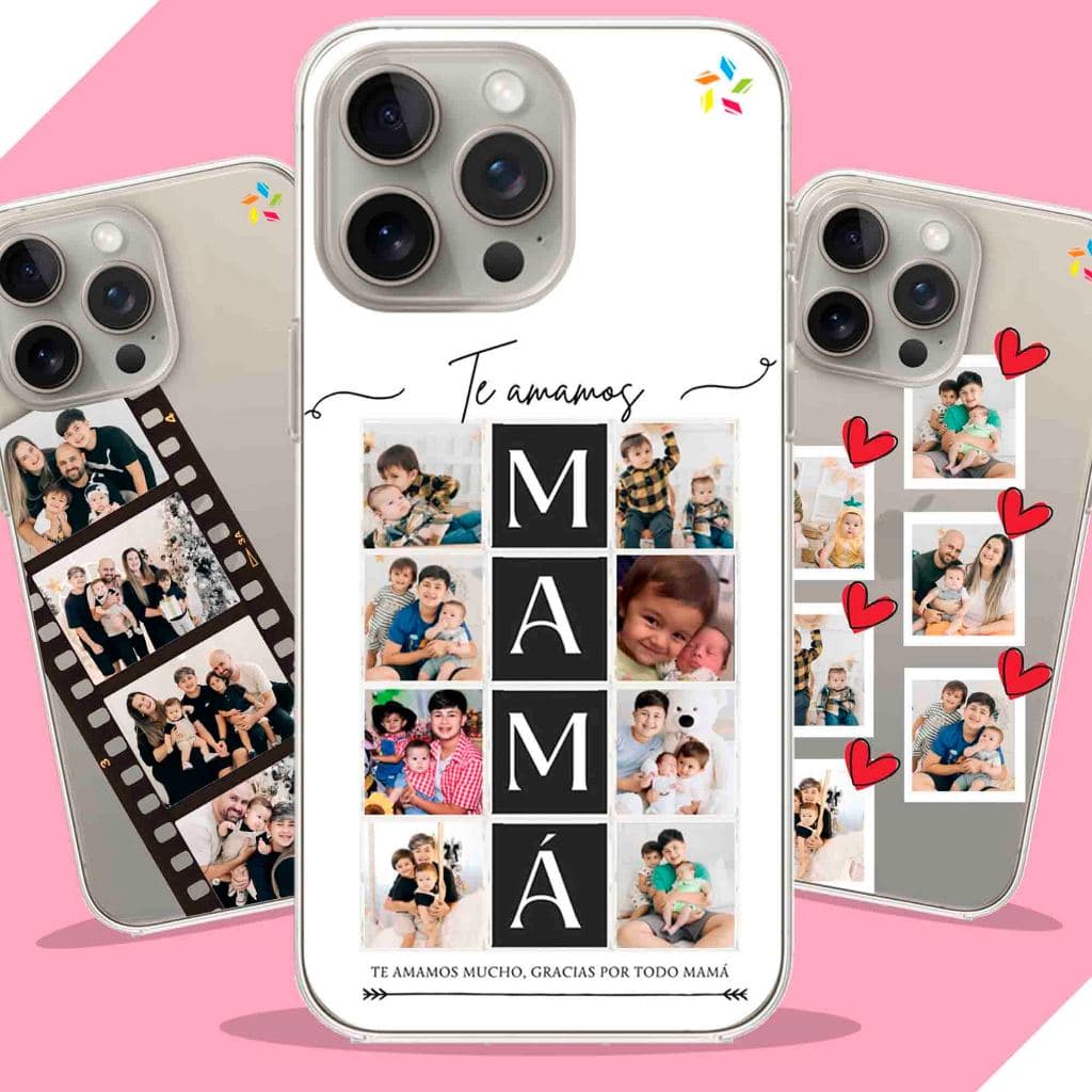 Capa Capinha para Todos os Aparelhos, Samsung, iPhone, Motorola, Xiaomi, Poco Coleção Dia das Mães 2025 Com Foto e Nome