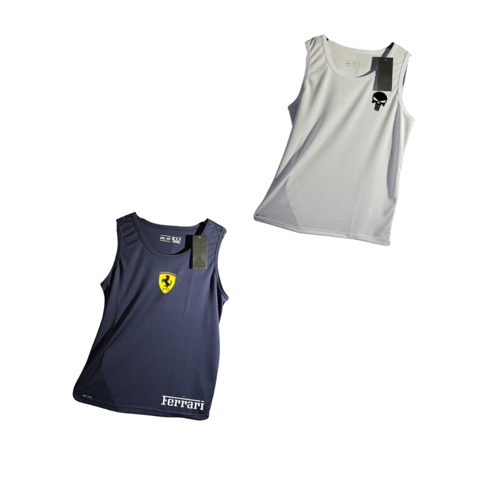 Kit 2 Regata Dry-fit ALEATÓRIOS DESENHO E CORES