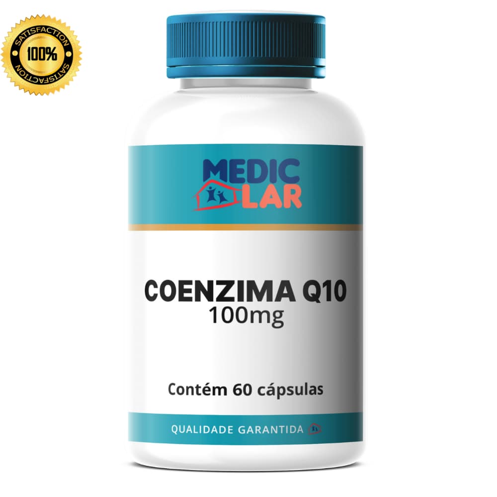 Coenzima Q10 100mg 60 Cápsulas ORIGINAL