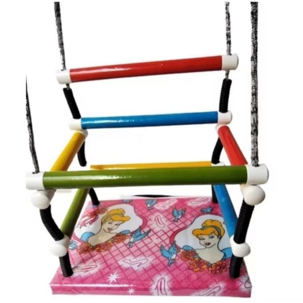 Balanço cadeirinha infantil até 30kg brinquedo fácil de pendurar - sortido