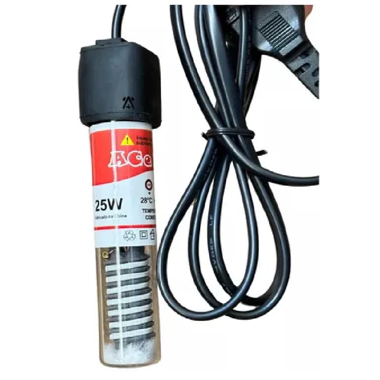Mini Termostato 25w Aquecedor Para Aquários Pequenos Beteira