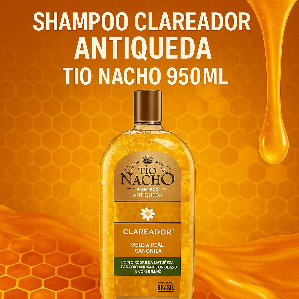 Shampoo Tío Nacho Antiqueda Clareador 950mL