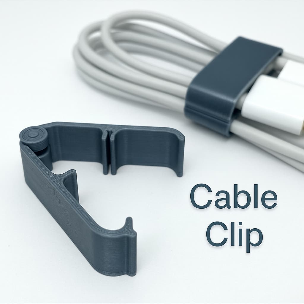 Organizador de Cabos – Kit com 5 Peças para Organizar Fios de Carregadores, USB e Eletrônicos