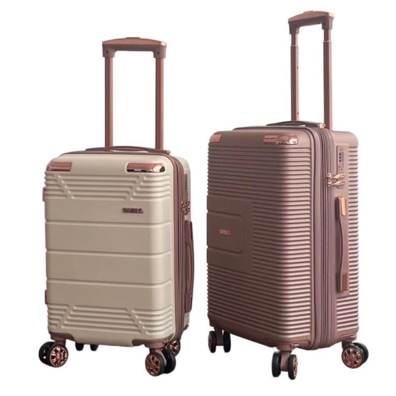 Mala De Bordo Linha Premium 10KG, Zíper Dupla,Rodinha Dupla 360°,Cadeado Embutido,Material Leve ABS Mala Cor aleatória