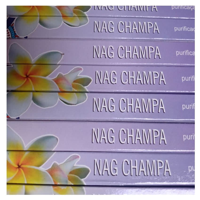Kit Incenso Nag champa Indiano  TAJ  6 caixinhas 42 varetas