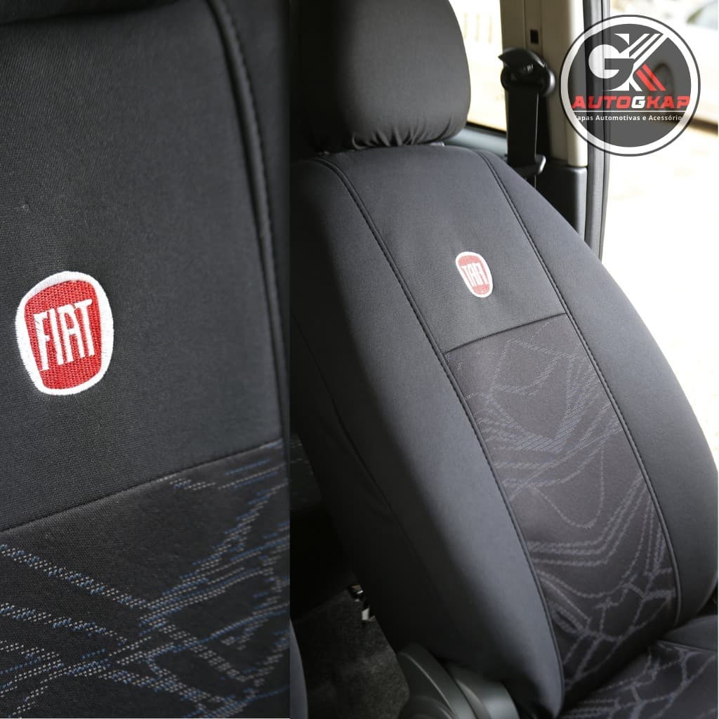 Capa Banco Automotivo Carro Tecido Grosso Fiat uno palio strada fiorino 100% promoçao