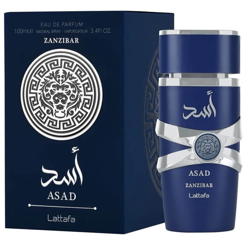 Asad Zanzibar Lattafa Eau de Parfum Masculino 100ML