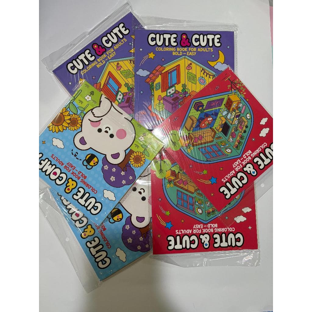 Livro de colorir Cute & Cute