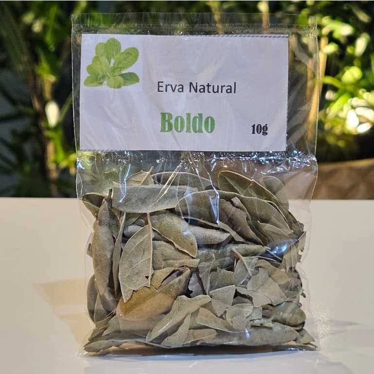 Boldo Chileno Seco | Chá de Boldo | Folhas de Boldo para o Fígado e Digestão