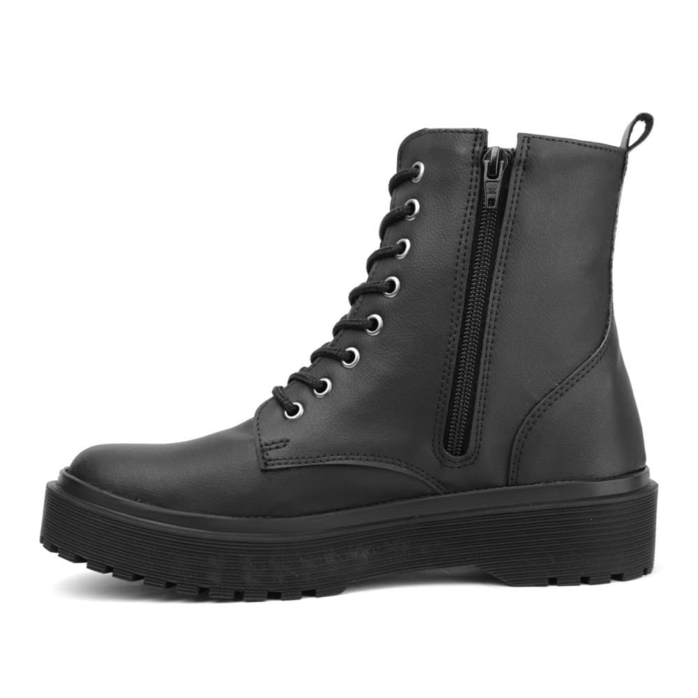 Bota Coturno Plataforma Tratorada Blogueira 1105