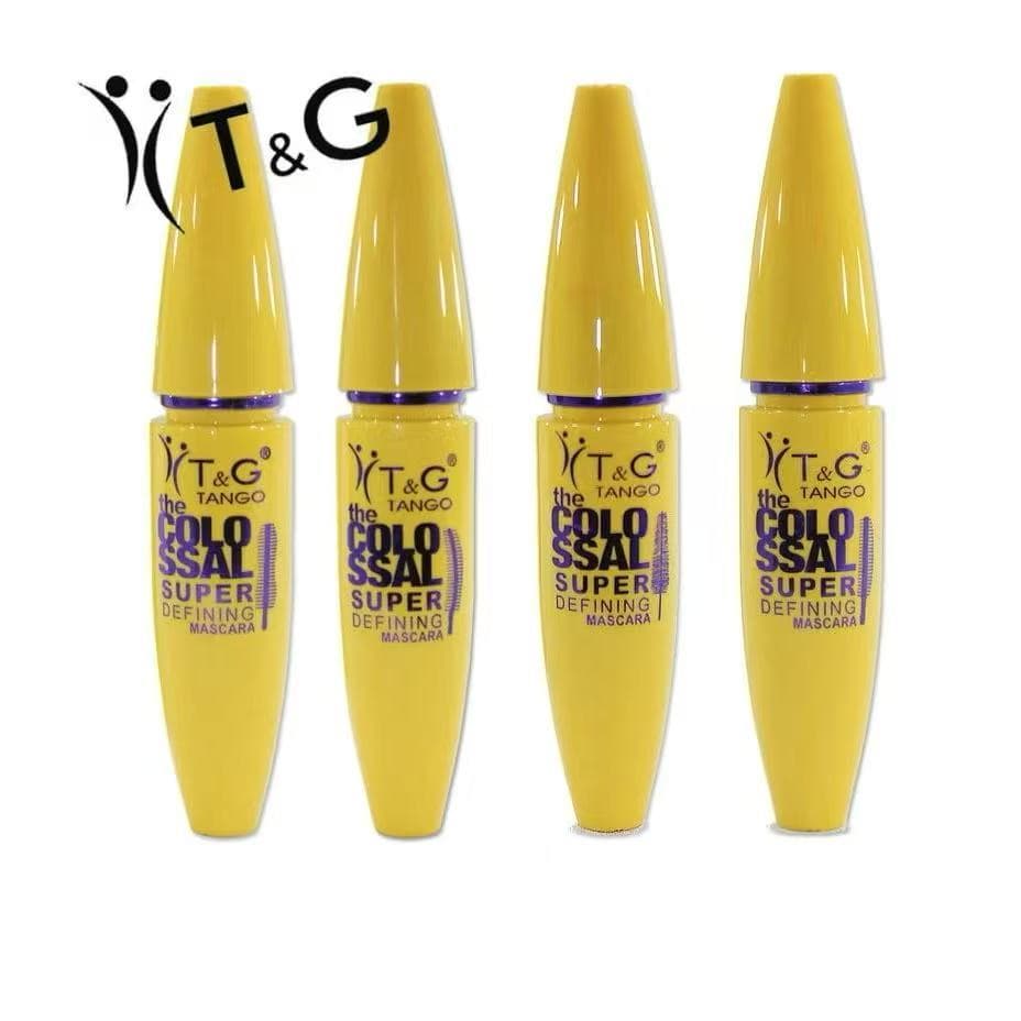 Rímel Máscara de Cílios Colossal/Amarelo T&G Tango PA-6878A