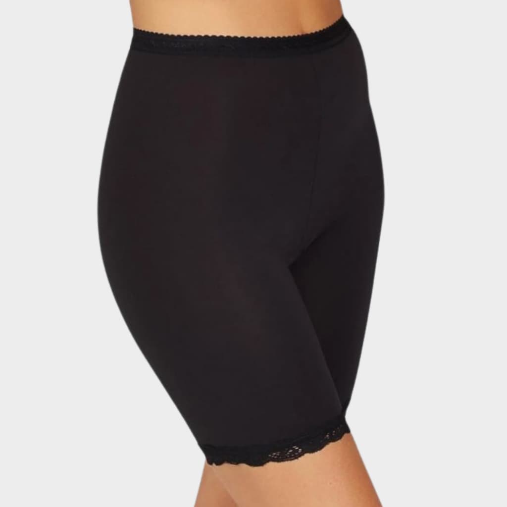 Anágua Bermuda Shorts Feminino Segunda Pele Íntima Conforto Plus Size