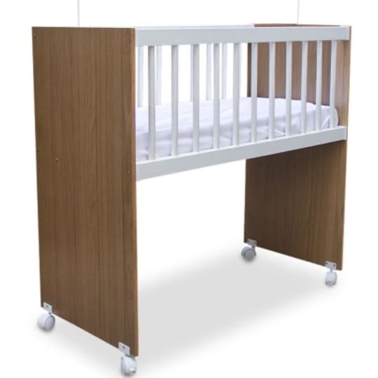 Mini Berço Portátil Alegria New com Colchão e Varão Mosqueteiro