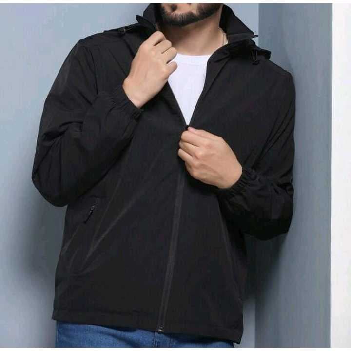 Jaqueta Corta Vento Forrada Impermeável com Bolso Interno Importada OUT/INV 2025