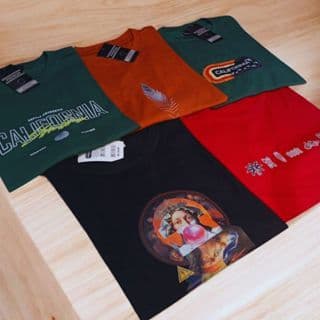 KIT 5 camisetas LD (LEVES DEFEITOS) P ao GG 100% ALGODÃO. masculinas