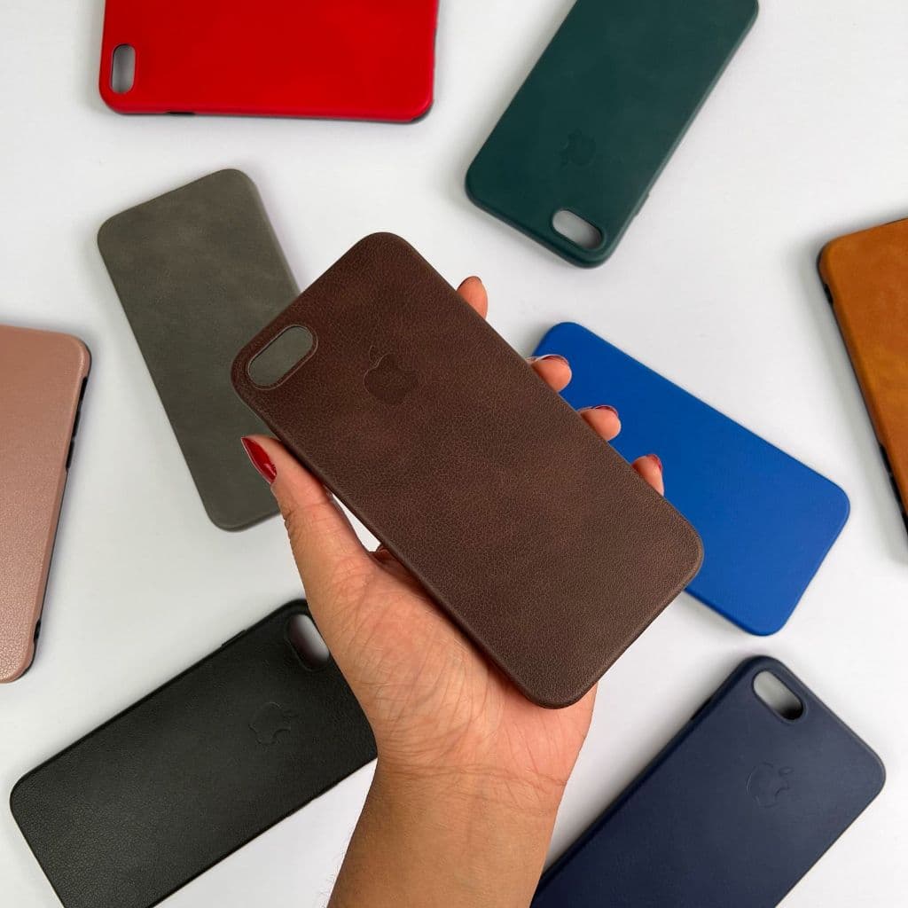 Capa Textura De Couro Para Apple IPhone 7/8  / Forrada por dentro / CF50