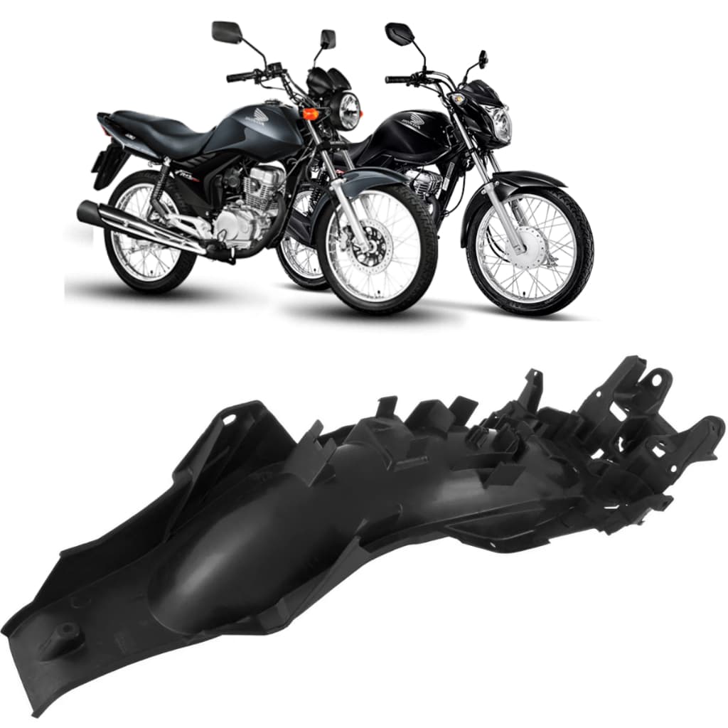 Para lama Traseiro (B) CG125 150 160 Fan Start Cargo 160 2016 A 2024 Barro Interno
