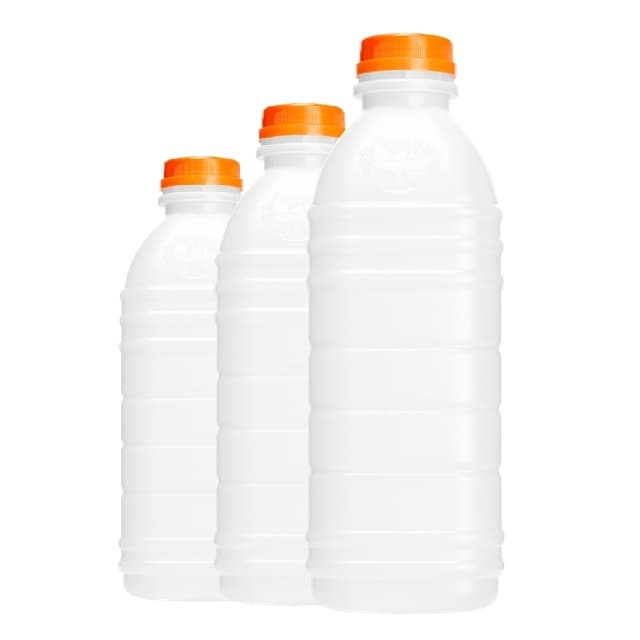Garrafa Plastica 200ml 300ml 500ml 1L com 10 unidades Descartavel com Tampa Lacre