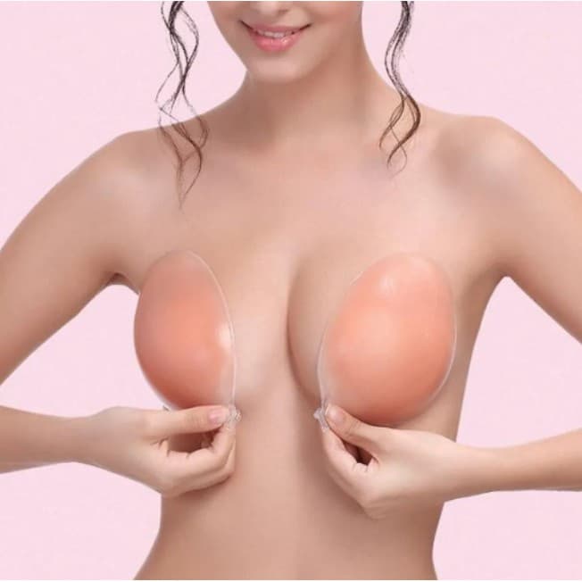 Sutiã Silicone Adesivo Levanta Seios Sem Alça Lib P, M,G, GG