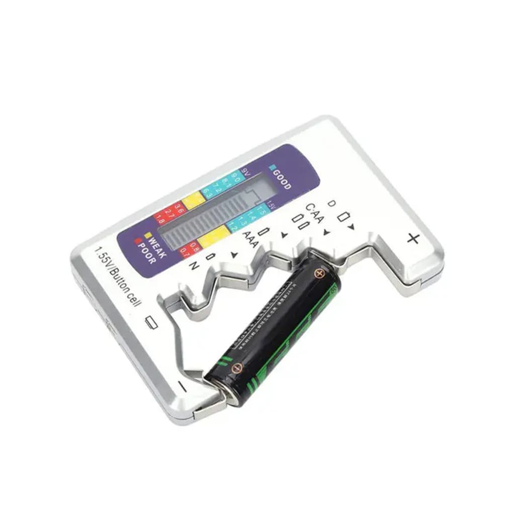 Testador Medidor Digital Pilha bateria Testar Voltagem
