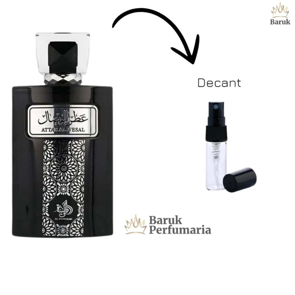 Perfume Attar Al Wesal EDP Masculino 2ml, 5ml, 10ml - ORIGINAL