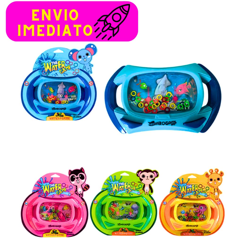 Brinquedo Aquaplay The Water Game Diversão Garantida Criança Feliz Meninos e Meninas Art Brink