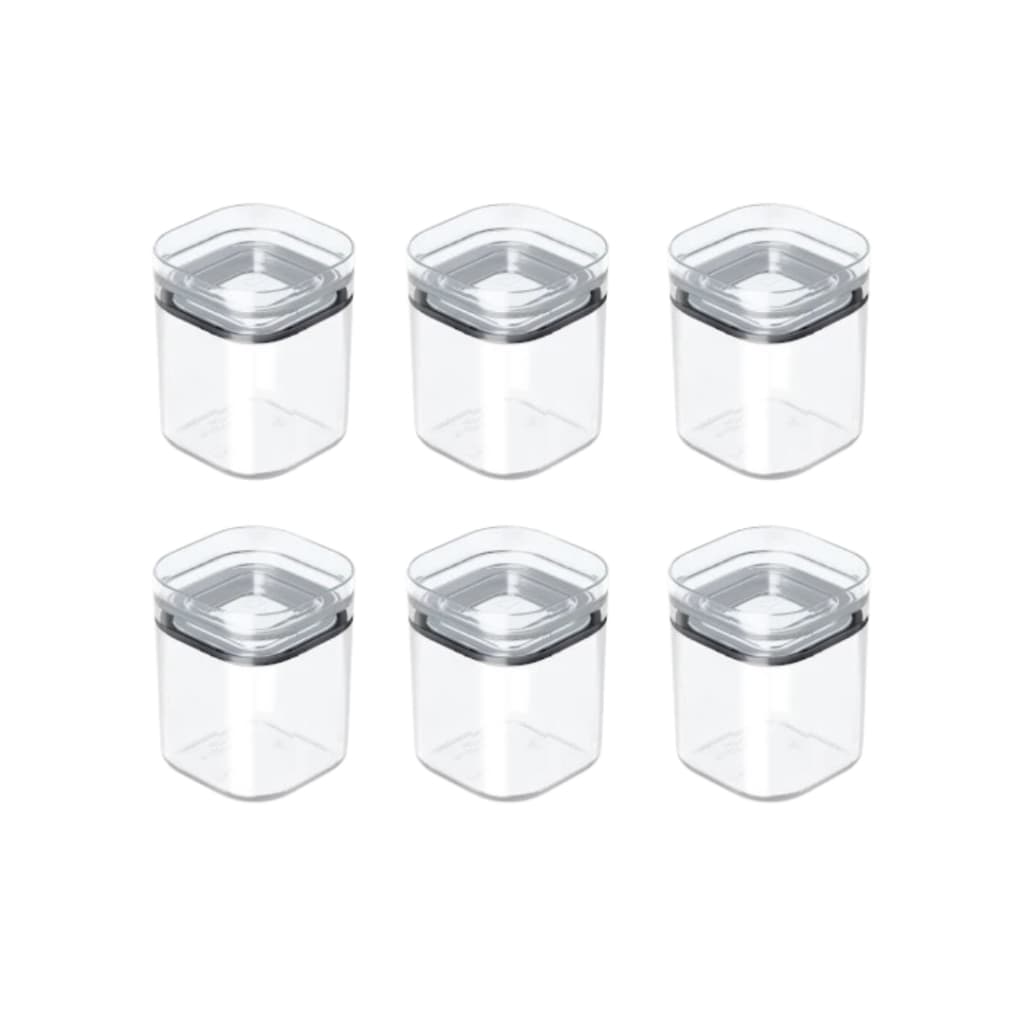 Jogo Kit Mini Potes 150ml Organizadores Hermetico De Temperos UZ