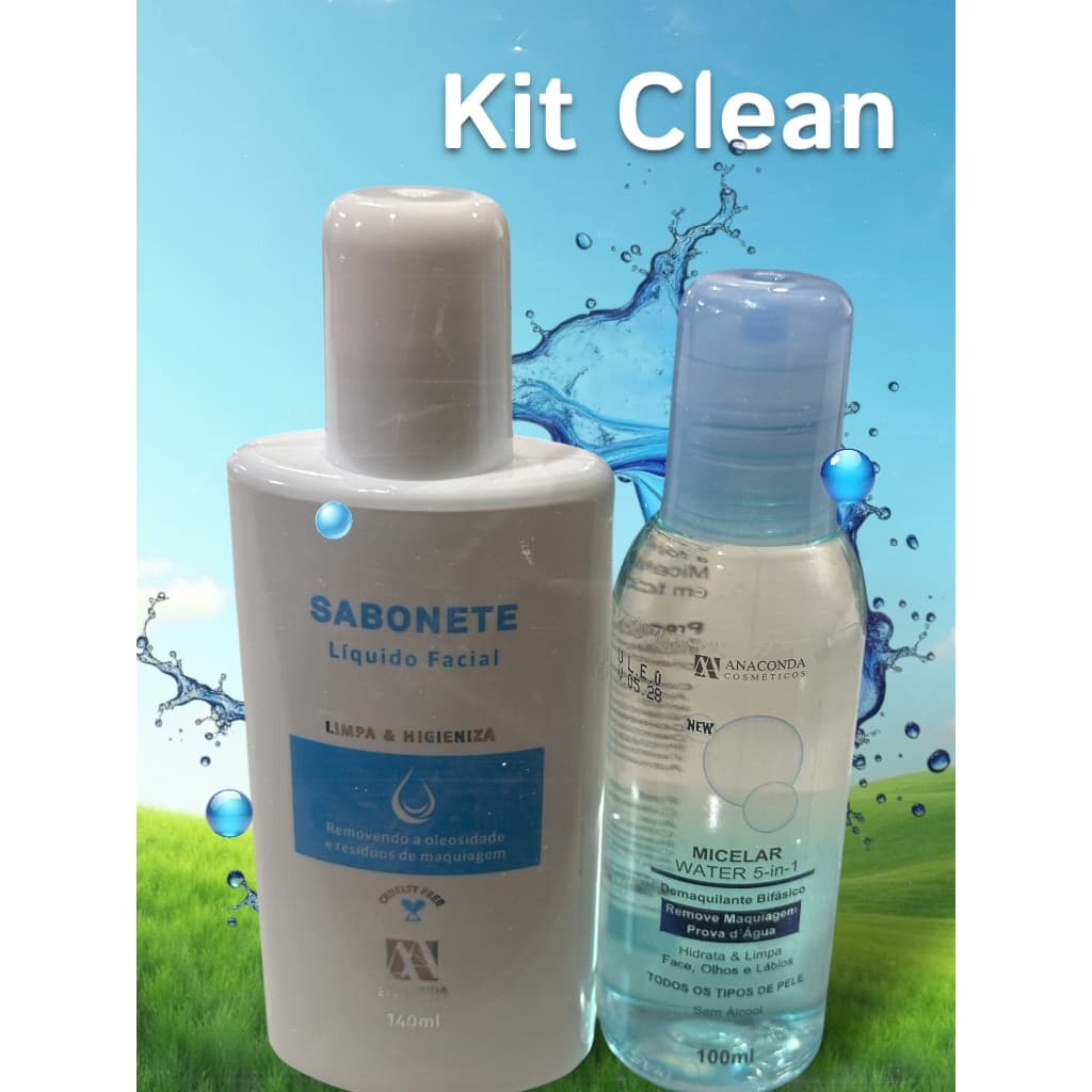 Kit Limpeza Facial