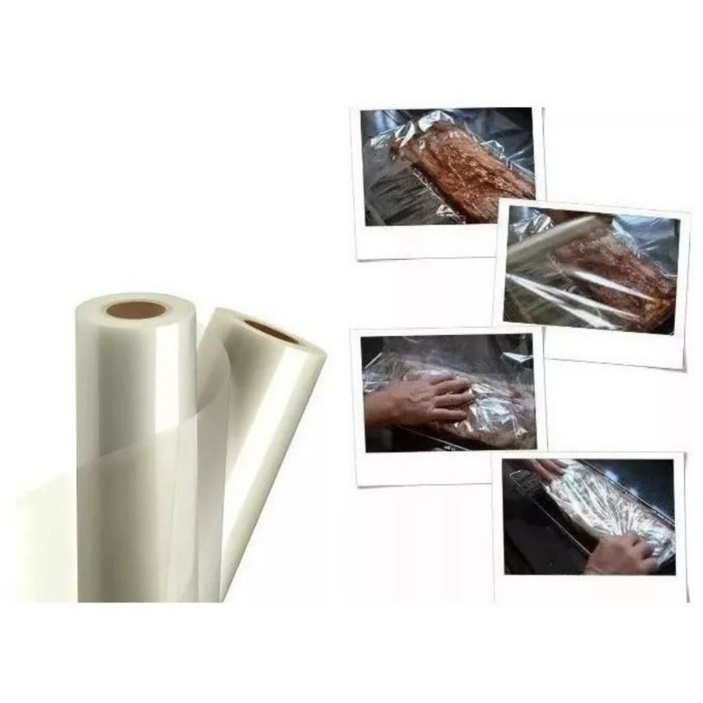 Bobina Papel Celofane Churrasco Poliester 45cm X 65 Metros PROFILMS