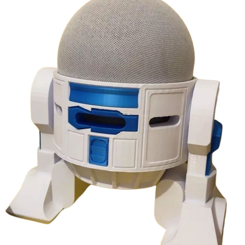 Suporte alexa para echo dot 4 e 5. R2d2 em 3d