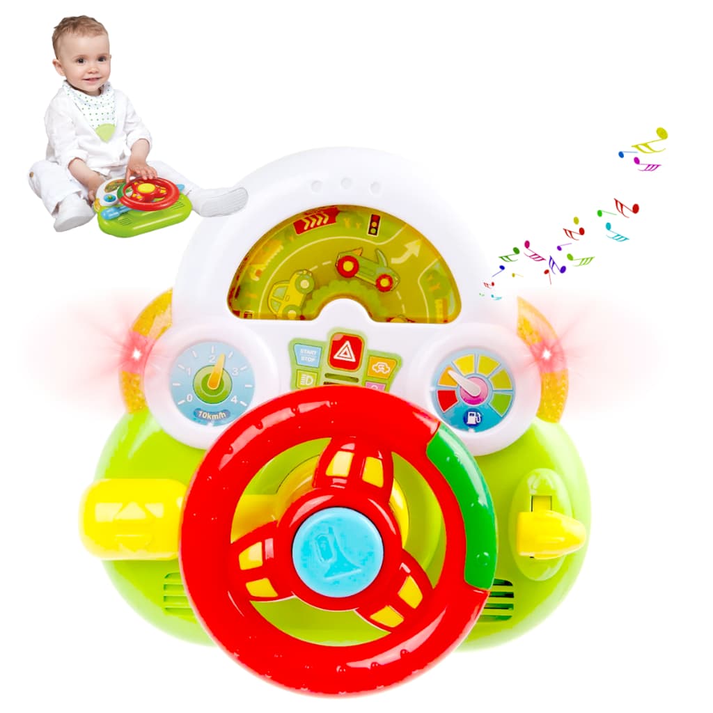 Brinquedo Infantil Volante C/buzina + Seta - lançamento