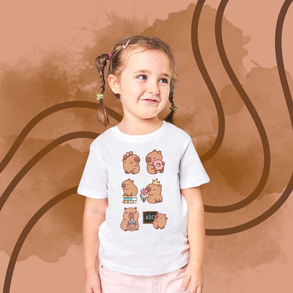 Camiseta T-shirt Infantil Menina Moda Gringa Kids