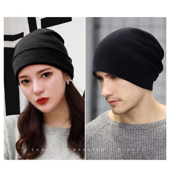 Touca Toca Frio Inverno Adulto Lisa Unissex Basica