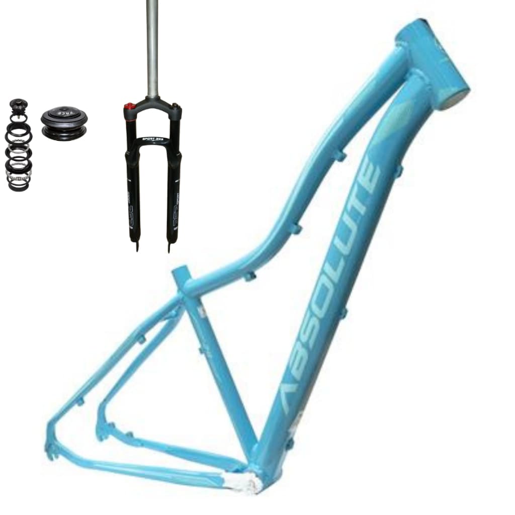 Quadro 29 Absolute Hera Fem+ Garfo C/Trava Ombro e Ajuste Preload + Caixa de Direção 1.1/8*44*30