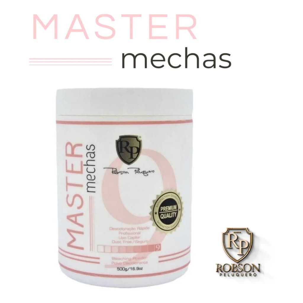 PÓ DESCOLORANTE MASTER MECHAS 500G - ROBSON PELUQUEIRO