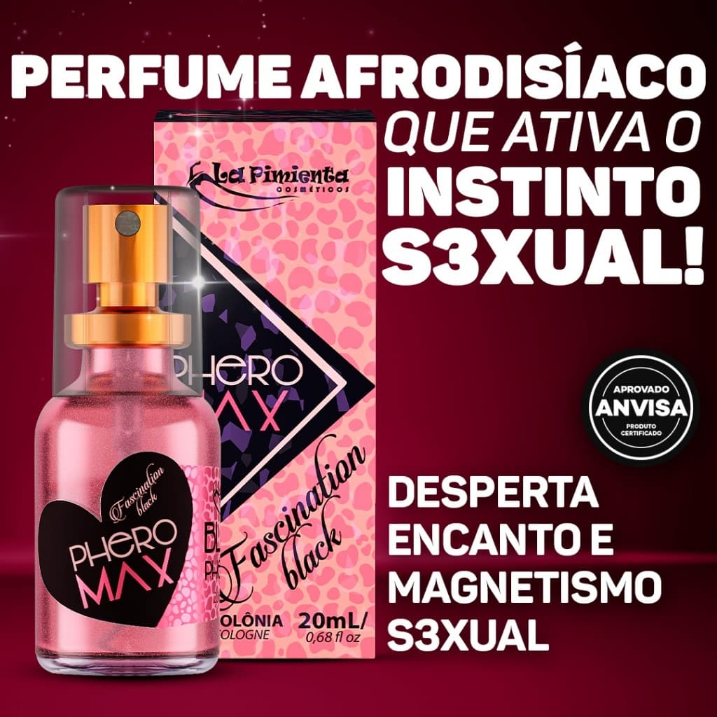 PERFUME AFRODISÍACO QUE ATIVA O INSTINTO SEXUAL - LA PIMIENTA