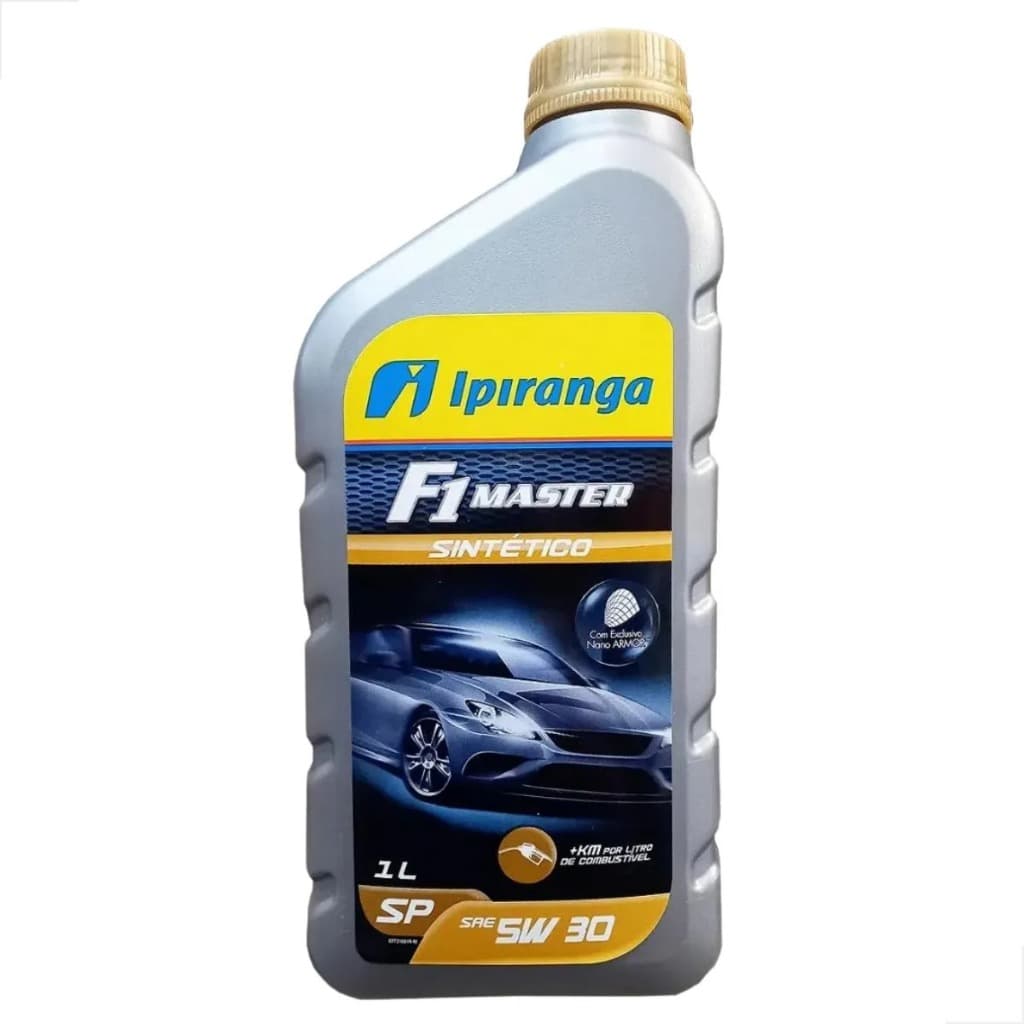 Oleo 5W30 Óleo Lubrificante do Motor Ipiranga 5W30 F1 Master Sintetico SP - 1 Litro