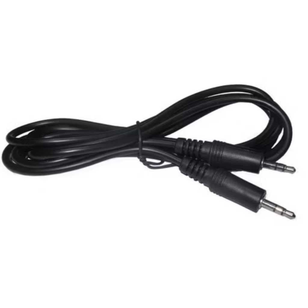 Kit 10 Cabo Audio Auxiliar P2 X P2 Estereo Pino Injetado Auxiliar P2st
