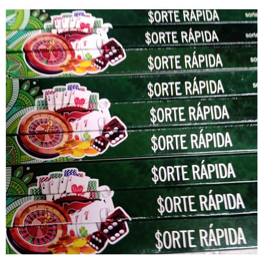 Kit Incenso sorte rápida Indiano  TAJ  6 caixinhas 42 varetas